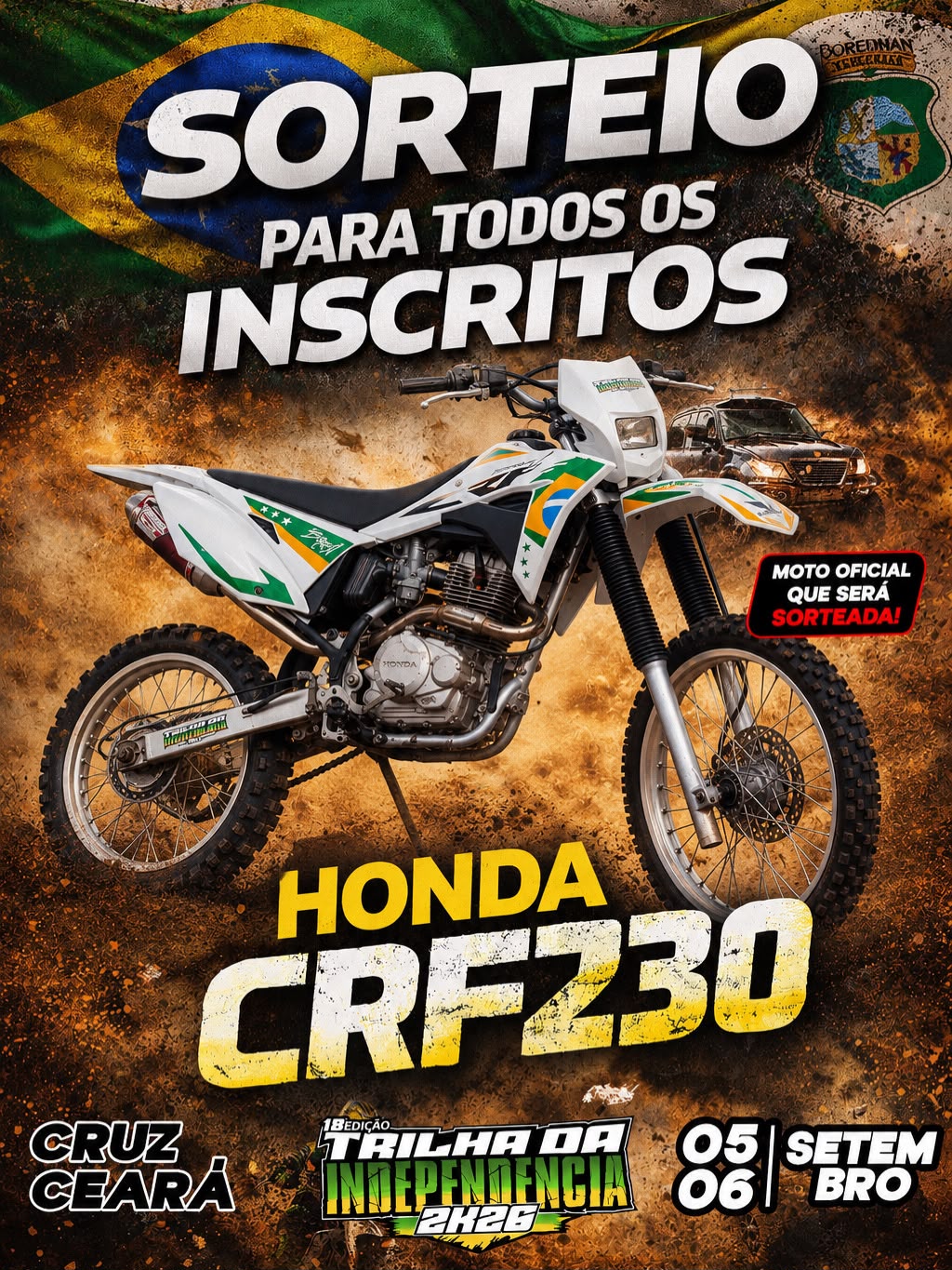 Trilha da Independência — Cruz/CE