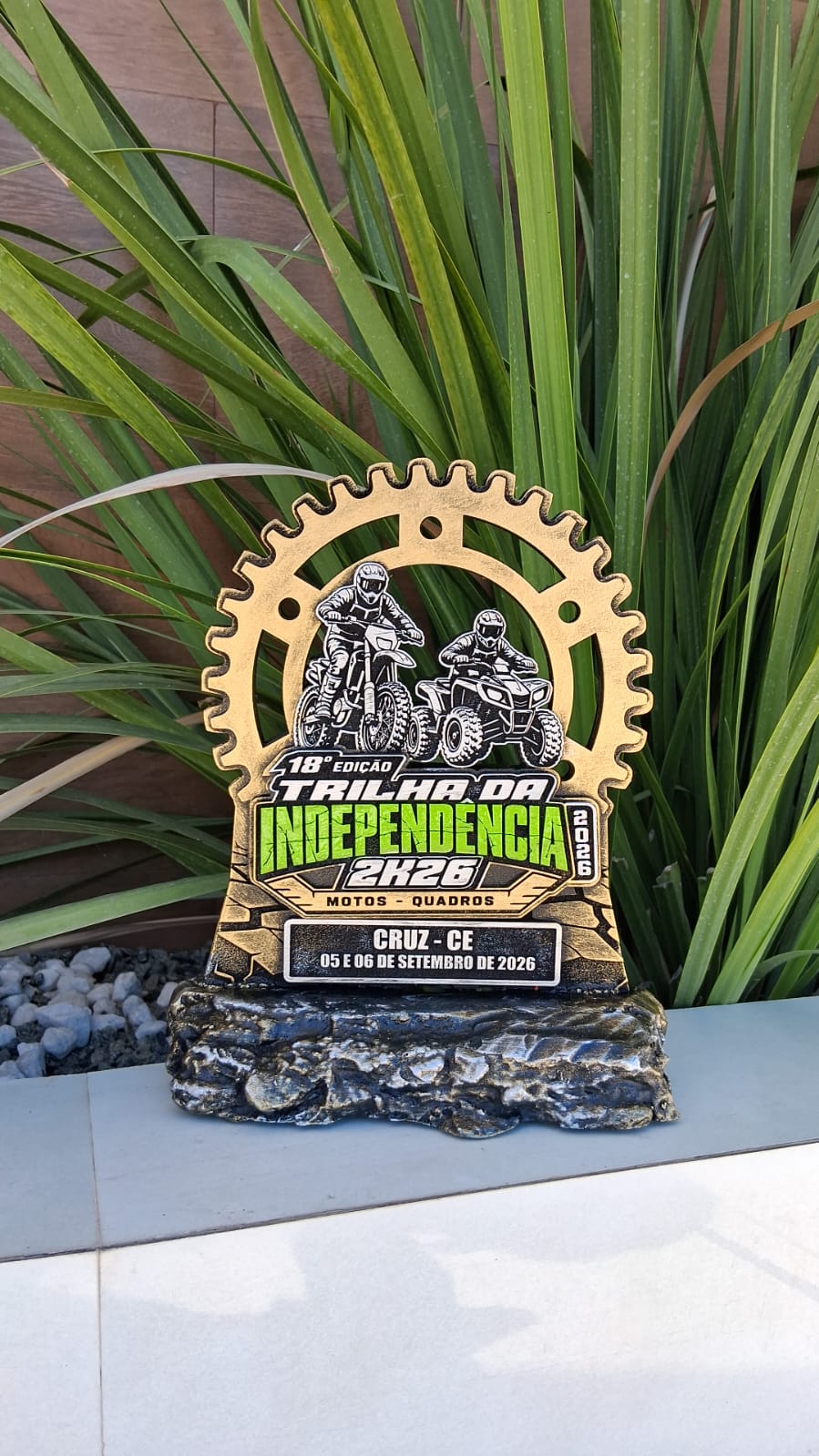Troféu do evento